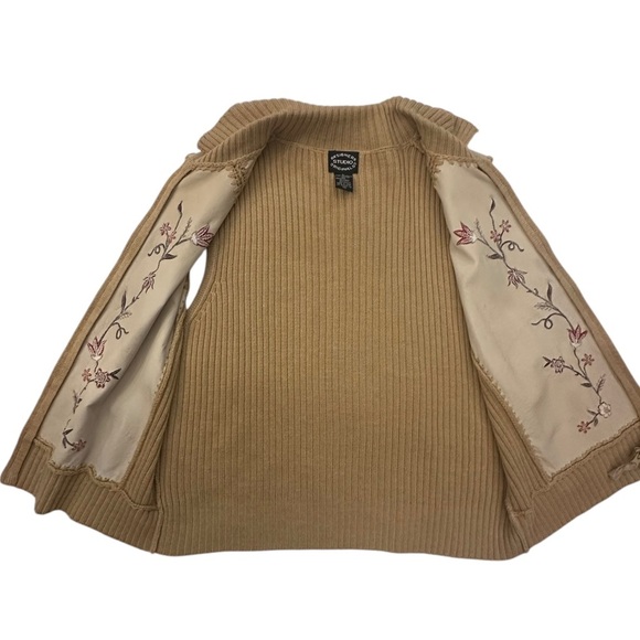 Vintage Designers Originals | Leather Vest - Size L - Picture 4 of 8